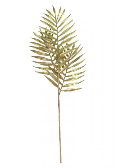 Gold Palm Leaf Spray