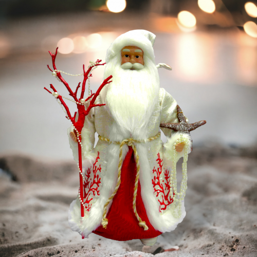 Coral Santa w/Reef Staff - Back in Stock 9/15/2023