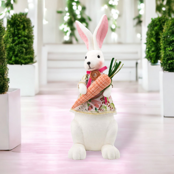 Bunny w/Pattern Top and Carrot