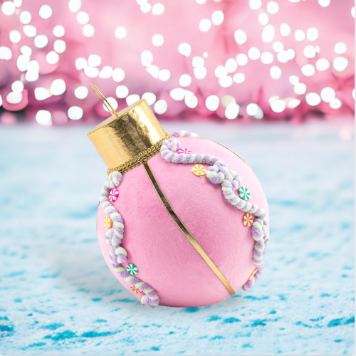 10" Pink Bauble Tabletop
