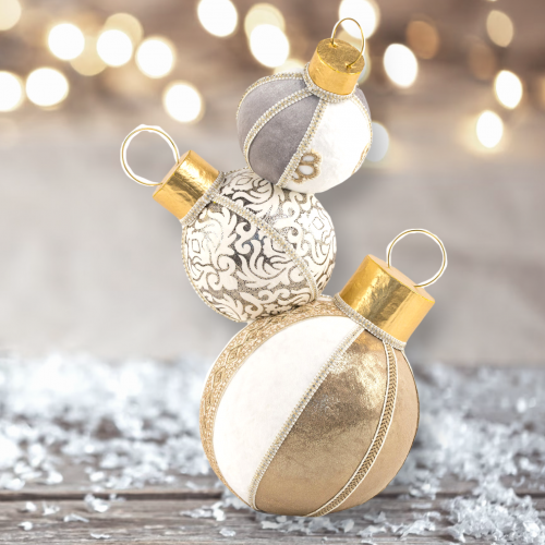 24" Stacked Baubles - Back in Stock 9/15/2023