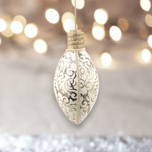 12" Pattern Hanging Bulb - Back in Stock 9/15/2023