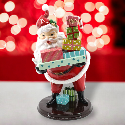 Retro Santa w/Gifts