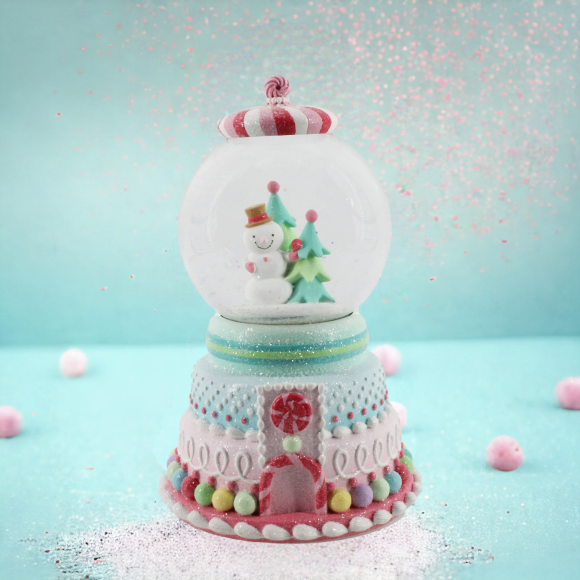 Snowman Musical Globe - IN STOCK