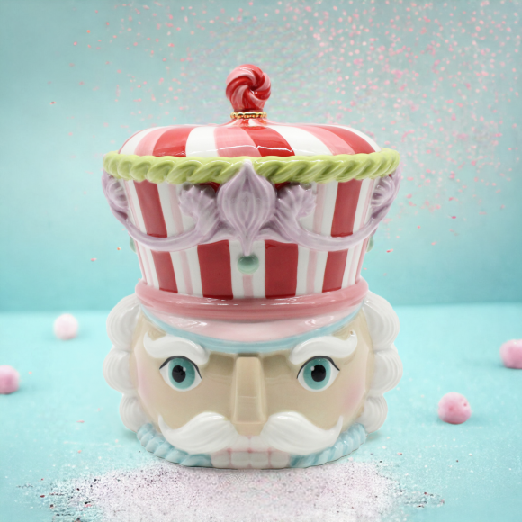 Nutcracker Cookie Jar - LOW IN STOCK - DUE JULY 2025 TARIFF DELAY