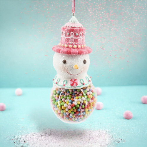Snowman Bubblegum Orn