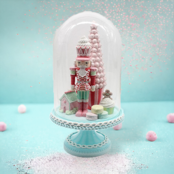Nutcracker in Cloche - IN STOCK