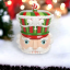 10" Red/Green Nutcracker Head Cookie Jar