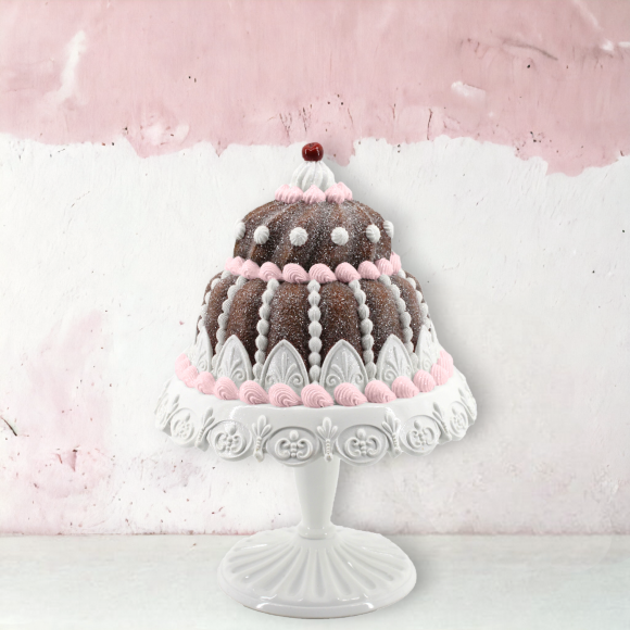 Gingerbread Cake w/Cherry - IN STOCK
