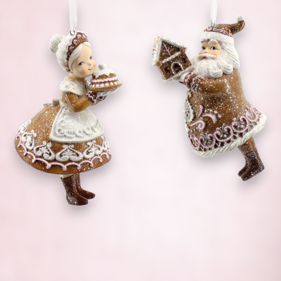 Gingerbread Mrs. Claus buy & Santa