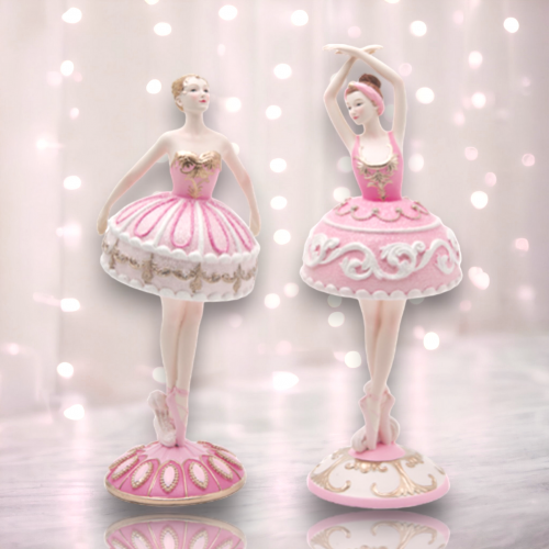 2 Asst Cake Ballerinas - IN STOCK