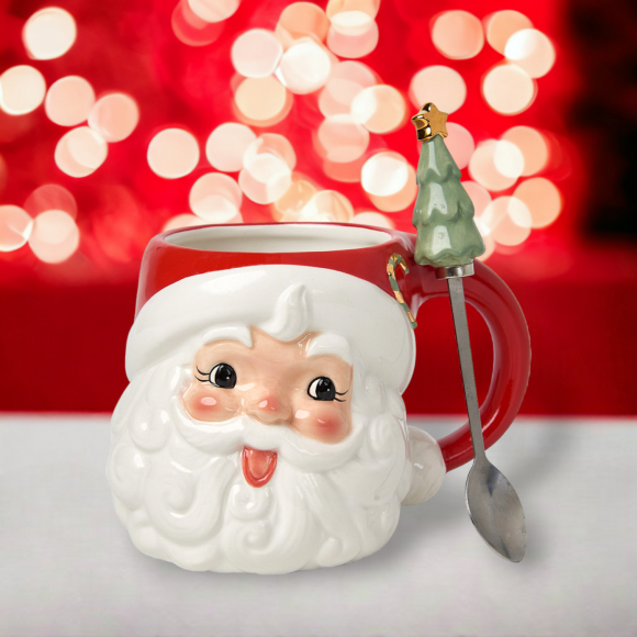 Santa Head Mug - OUT OF STOCK