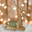 53" Gold Entrance Deer Left