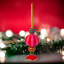 Retro Pink Pinnacle Candle Holder
