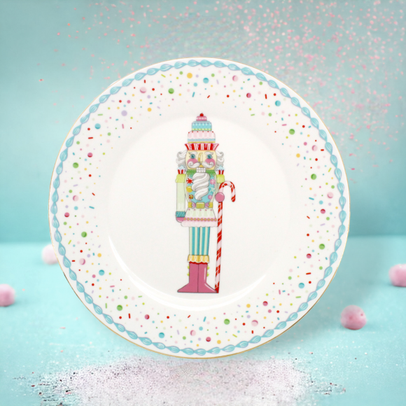 Candy Nutcracker Plate - IN STOCK