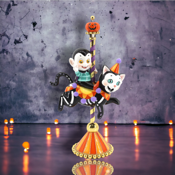 11" Vampire on Cat Carousel