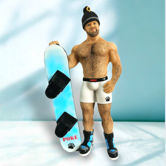 Snow Board Bear