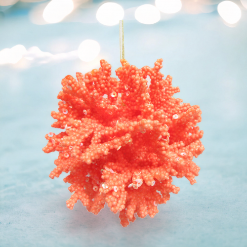 Coral Ball Orn
