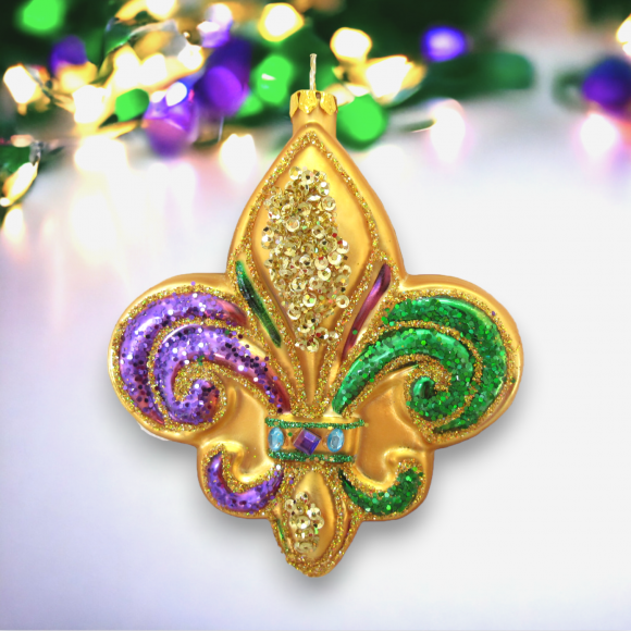Fleur De Lis Orn