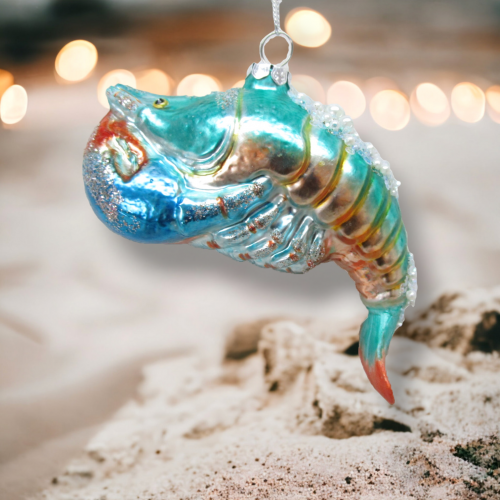 5.5" Blue Lobster Orn