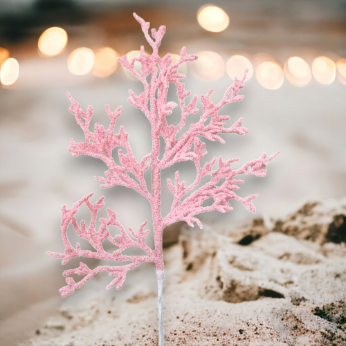 24" Blossom Coral Spray