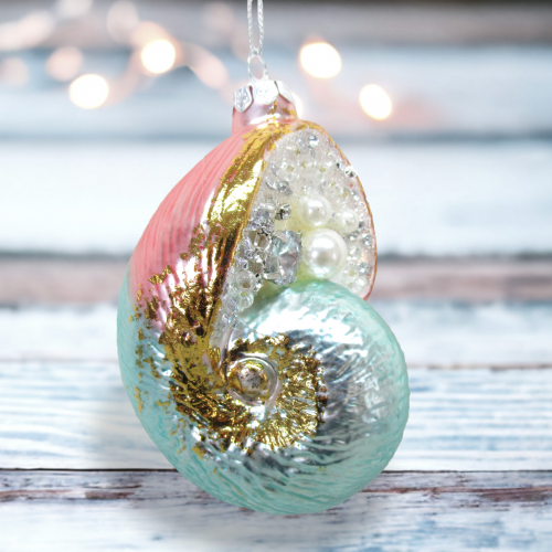 Metallic Shell Orn