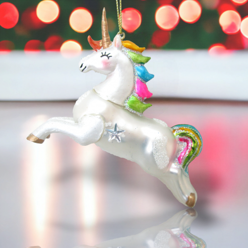 Rainbow Unicorn Orn