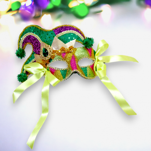 Mardi Gras Mask Orn