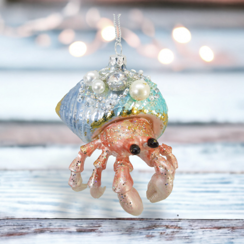 Jeweled Hermit Crab Orn