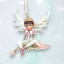 Fairy on Leaf Orn