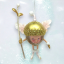 Fairy in Acorn Orn