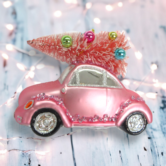 Pink Car w/Pink Tree