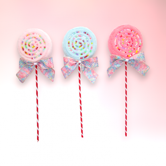 3 Asst Styro Lollipop Picks - IN STOCK