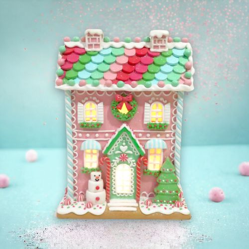 13in Candy House w/LED - IN STOCK
