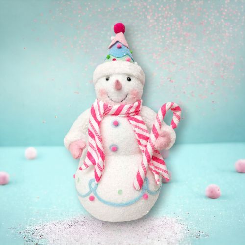 16in Snowman w/Scarf - IN STOCK