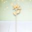22in Yellow Flower Pick Min/12