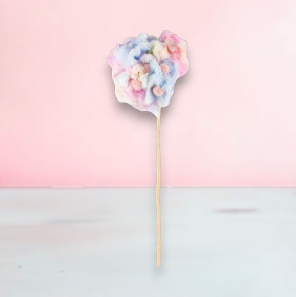25in Rainbow Hydrangea Stem Min/4