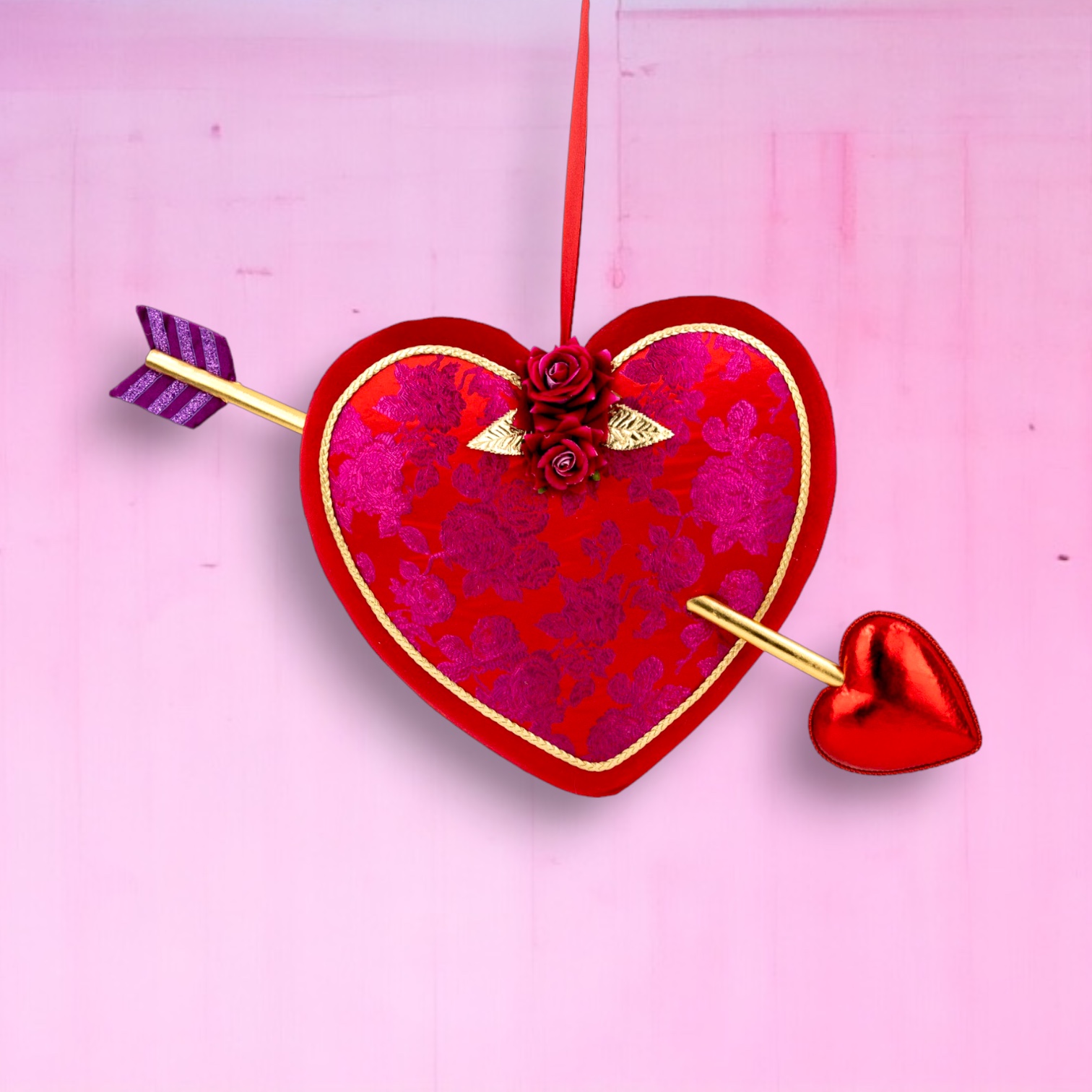 Valentines Hanging Heart Decor