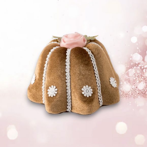 5in Bundt Cake w/Rose Orn Min/6 - NEW 2025 - DUE JULY TARIFF DELAY