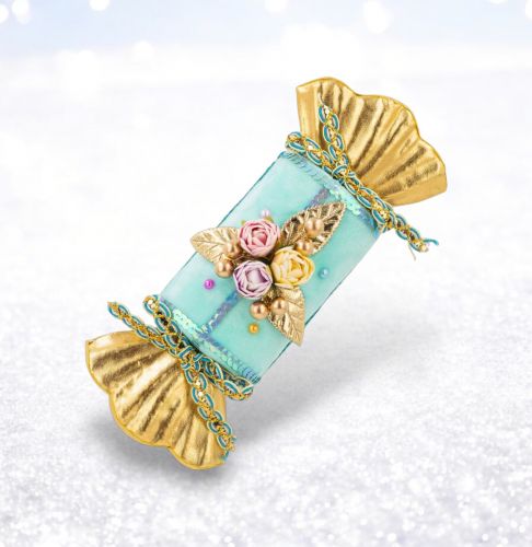 9in Blue Roll Candy Wrapper Min/6