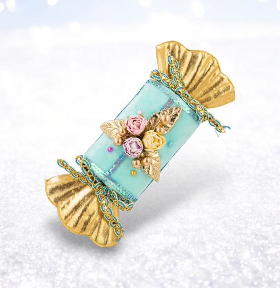 9in Blue Roll Candy Wrapper Min/6