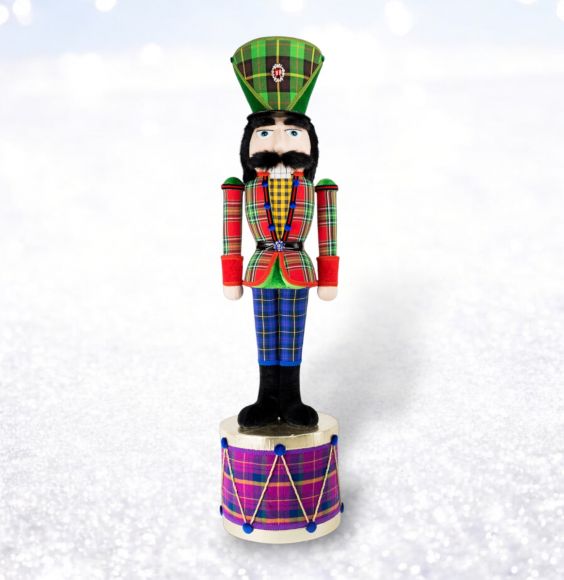48in Multi Plaid Nutcracker Min/1