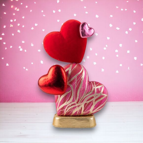 20in Stacked Hearts - NEW 2026 - In Stock DEC 2025