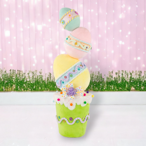 Stacked Egg Topiary - NEW Spring 2024