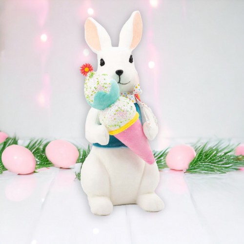 Boy Bunny w/Ice Cream - NEW Spring 2024