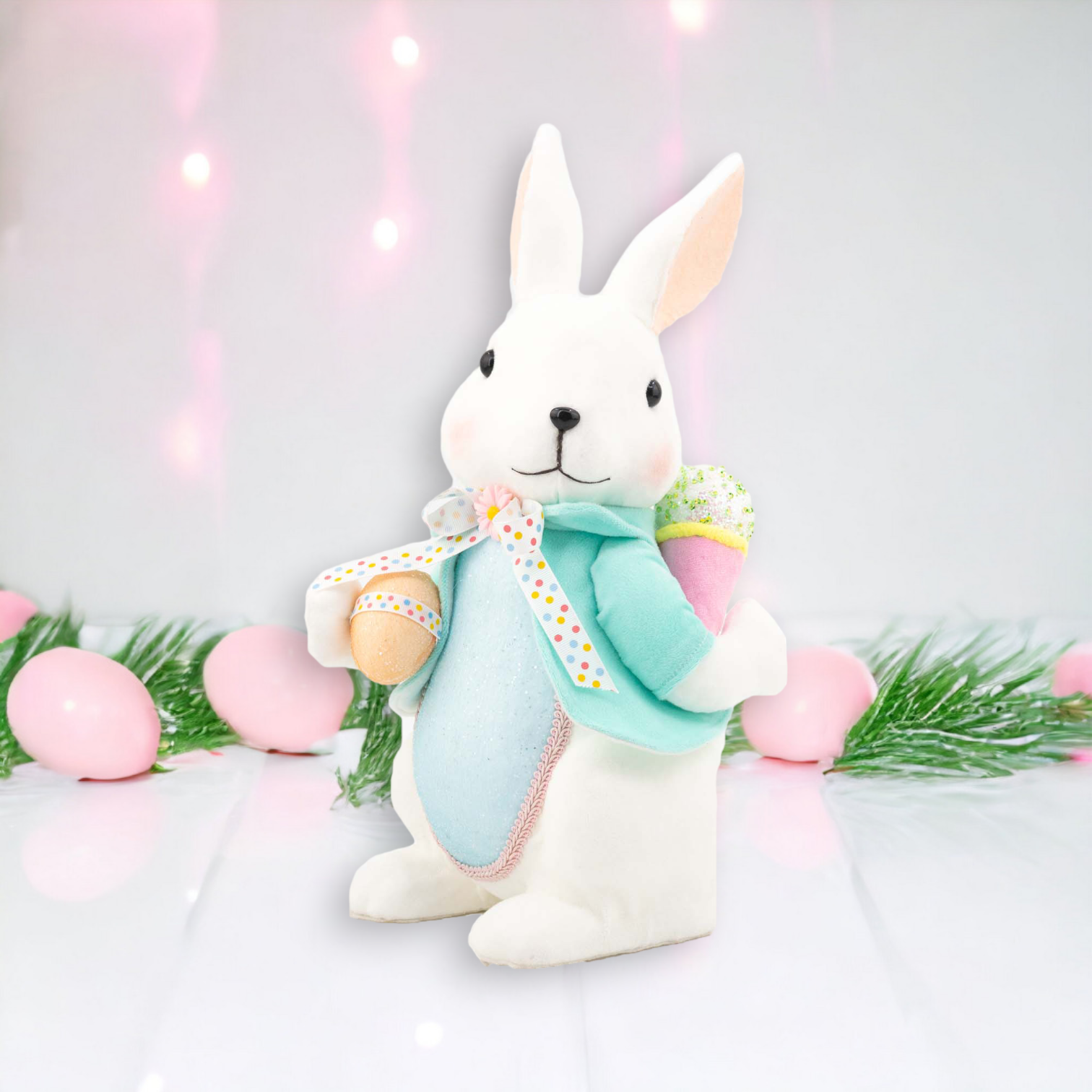 DecemberDiamonds Boy Bunny W Egg Cupcake NEW Spring 2024 In Stock   08 08025 PhotoRoom 