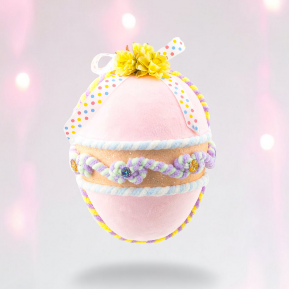 Lt Pink Egg Orn