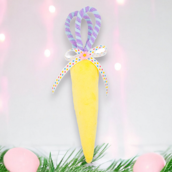 Sm Yellow Carrot Orn
