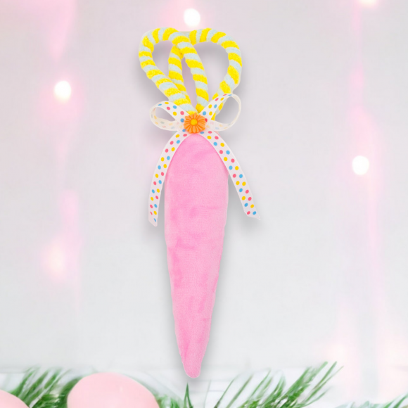 Sm Pink Carrot Orn