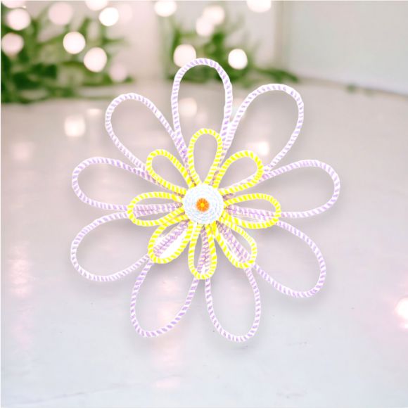 Purple/Yellow Hanging Flower